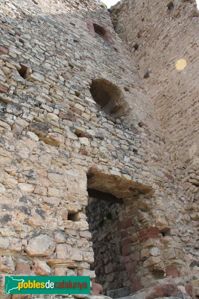Gelida - Castell. Construccions del segle XIV