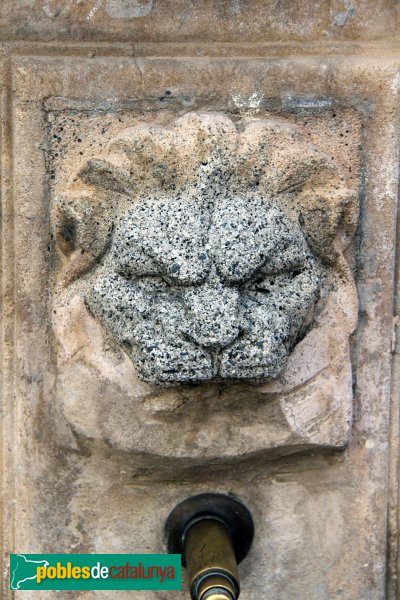 Sant Quintí de Mediona - Font del carrer Sardà