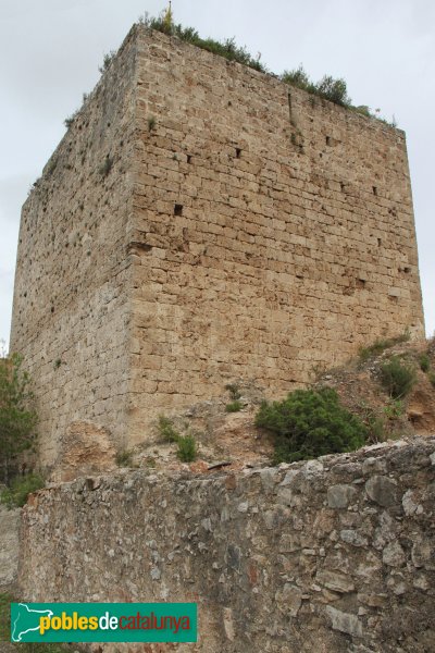 Mediona - Castell, torre del segle XV