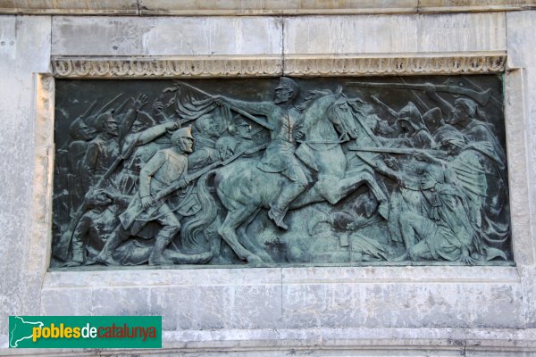 Barcelona - Parc de la Ciutadella - Monument a Prim