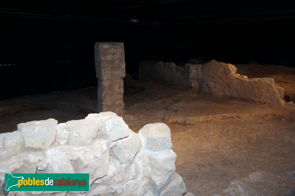 Barcelona - Domus romana i sitges del carrer de la Fruita