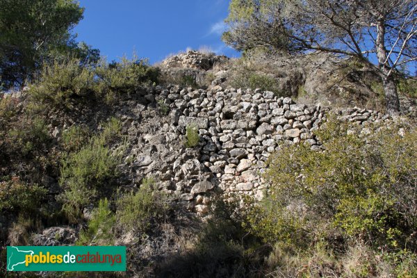 Torrelles de Foix - Restes del Castell de Foix