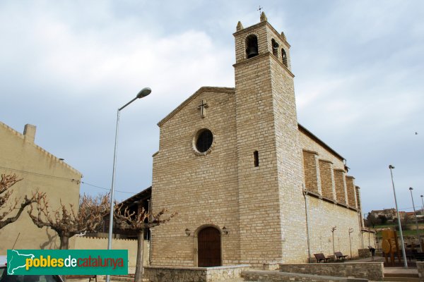 Ribera d'Ondara - Església de Santa Maria (Sant Antolí)