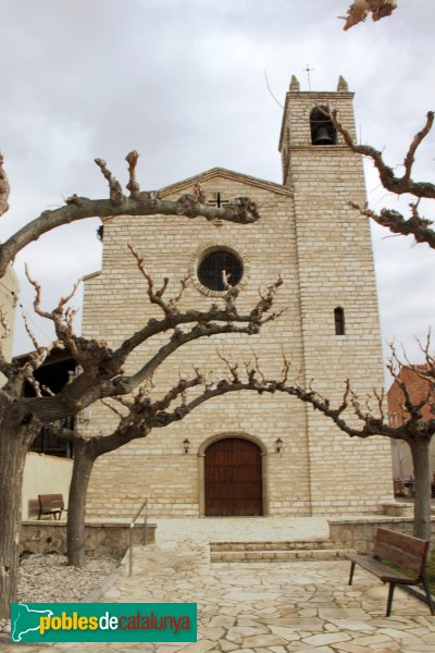 Ribera d'Ondara - Església de Santa Maria (Sant Antolí)