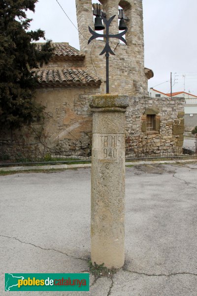 Ribera d'Ondara - Creu a Sant Pere dels Arquells (Foto: Albert Esteves, 2014) Ribera d'Ondara - Creu a Sant Pere dels Arquells