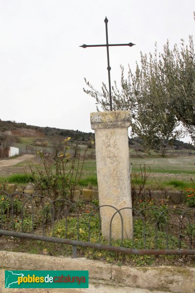 Ribera d'Ondara - Creu a Sant Pere dels Arquells (Foto: Albert Esteves, 2014) Ribera d'Ondara - Creu a Sant Pere dels Arquells