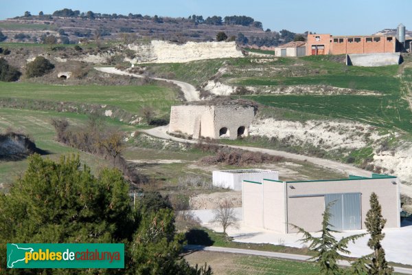 Ribera d'Ondara - Fàbrica de ciment (Foto: Albert Esteves, 2014) Ribera d'Ondara - Fàbrica de ciment