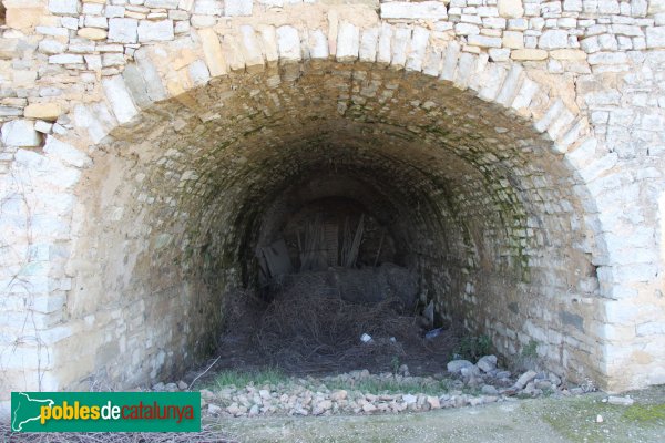 Ribera d'Ondara - Cobert d'en Colom, a Llindars