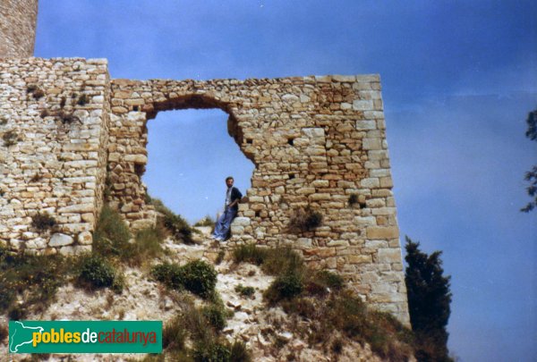 Blanes - Castell de Sant Joan (Foto: Anna Corcoll, 1984) Blanes - Castell de Sant Joan