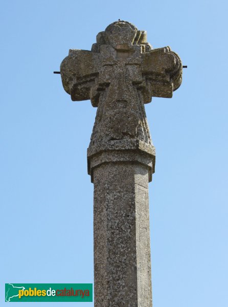 Montoliu - Creu de terme de la Guàrdia Lada