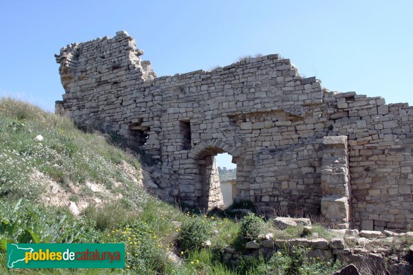 Montoliu - Castell de Montoliu (Foto: Albert Esteves, 2014) Montoliu - Castell de Montoliu