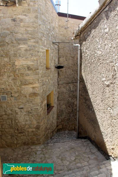 Montoliu - Carrer del nucli antic (Foto: Albert Esteves, 2014) Montoliu - Carrer del nucli antic