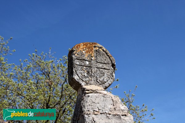 Montoliu - Estela del cementiri de Cabestany