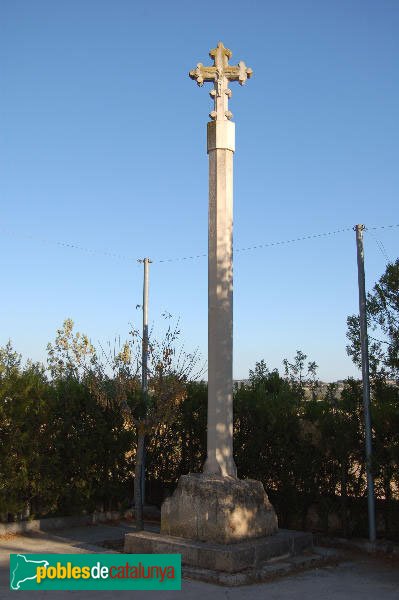 Montoliu - Creu de l'Ametlla (Foto: Montserrat Pérez Serra -Gencat-Invaquit-, 2006) Montoliu - Creu de l'Ametlla