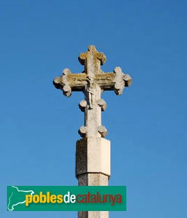 Montoliu - Creu de l'Ametlla (Foto: Montserrat Pérez Serra -Gencat-Invaquit-, 2006) Montoliu - Creu de l'Ametlla