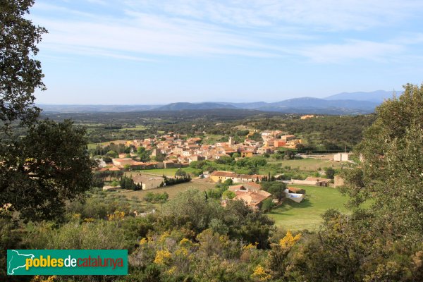 Cantallops - Panoràmica del poble