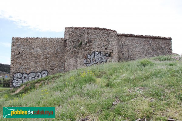 La Jonquera - Sant Martí del Forn de Vidre, vista dels absis