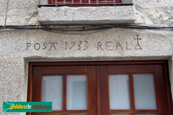 La Jonquera - Carrer Vell, casa de la Posta Real (Foto: Albert Esteves, 2014) La Jonquera - Carrer Vell, casa de la Posta Real
