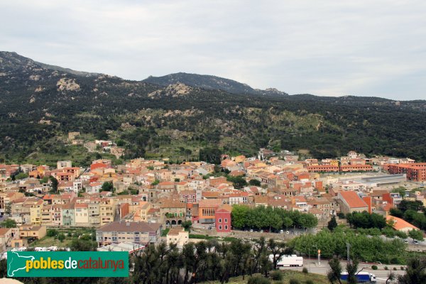 La Jonquera - Panoràmica de la Jonquera, des de la Torre