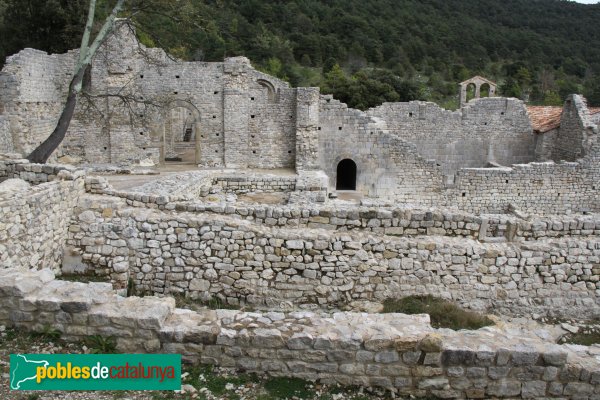 Albanyà - Monestir de Sant Llorenç de Sous (Foto: Albert Esteves, 2014) Albanyà - Monestir de Sant Llorenç de Sous
