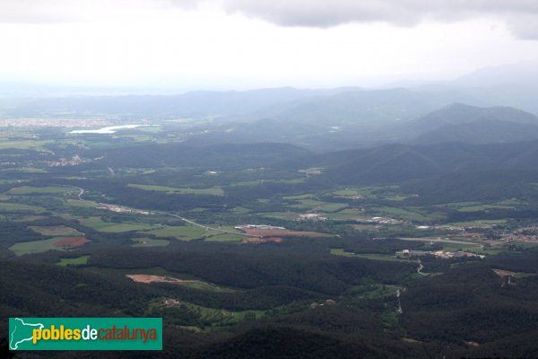 Albanyà - Panoràmica des del Mont (Foto: Albert Esteves, 2014) Albanyà - Panoràmica des del Mont
