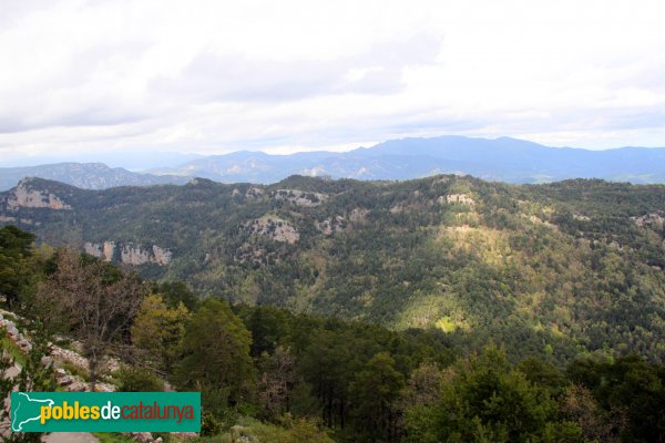 Albanyà - Panoràmica des del Mont