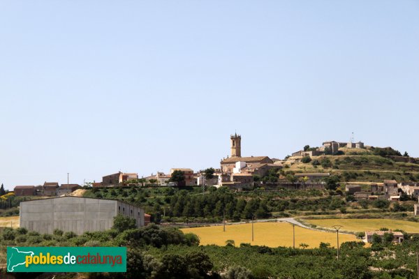 Granyena de Segarra, amb l'església