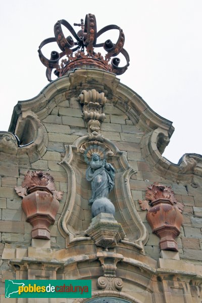 Cervera - Universitat, façana exterior