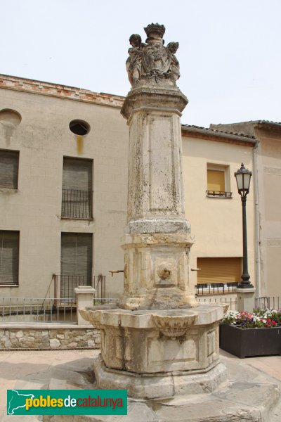 Cervera - Font de la Plaça Major