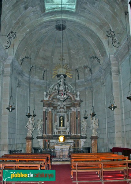 Cervera - Església de Santa Maria, Capella del Santíssim Misteri
