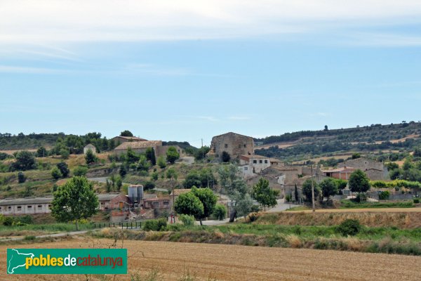 Granyanella - La Móra, amb el seu castell