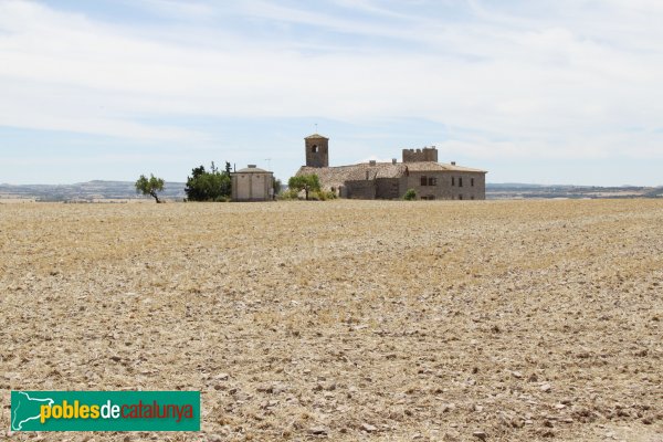 Granyanella - Castell i església de la Curullada