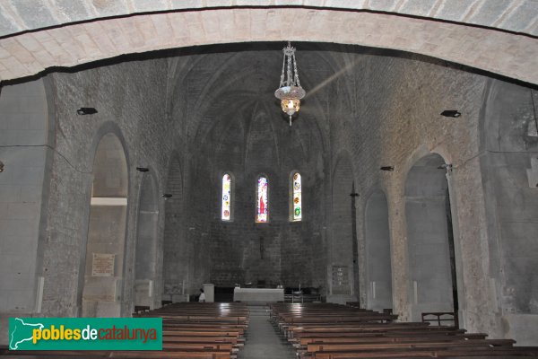 Sant Feliu de Guíxols - Església: tram romànic