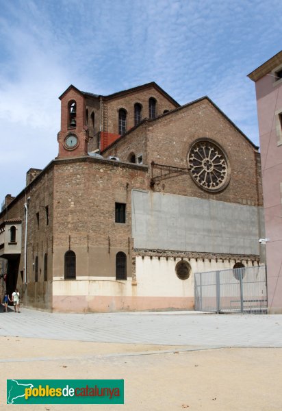 Barcelona - Església de Santa Maria de Montalegre (Foto: Albert Esteves, 2014) Barcelona - Església de Santa Maria de Montalegre