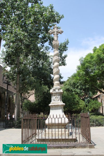 Barcelona - Creu de l'Hospital de la Santa Creu
