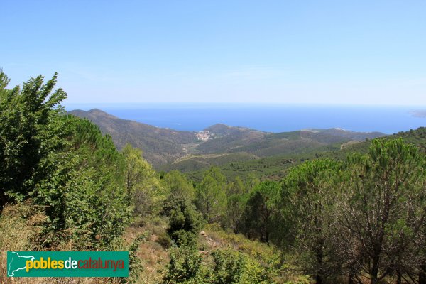 Colera - Panoràmica des de Sant Miquel de Colera