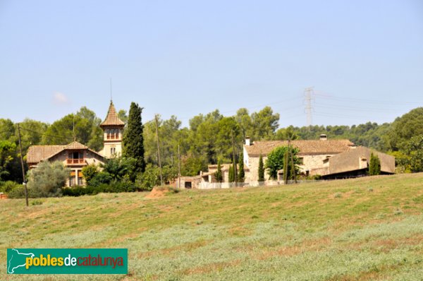 Torre i Masia de Can Clapers Jussà