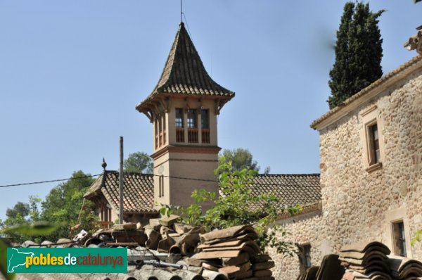 Torre de Can Clapers Jussà (Foto: Joan Sánchez Sabé, 2014) Torre de Can Clapers Jussà
