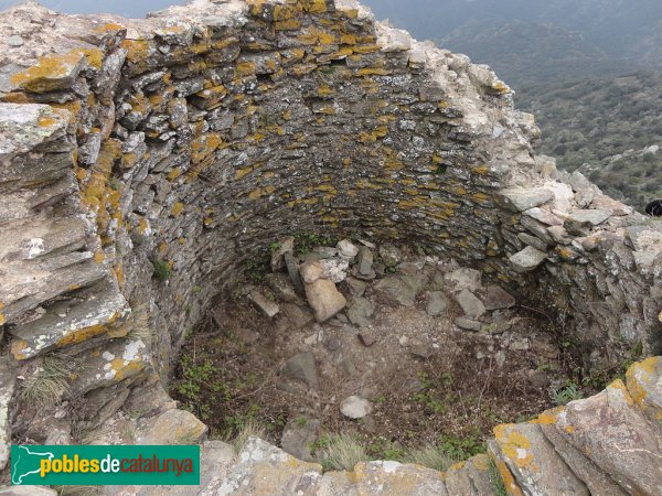 Portbou - Ruïnes del castell de Querroig