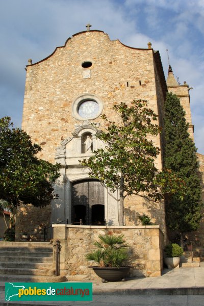 Castell d'Aro - Església de Santa Maria