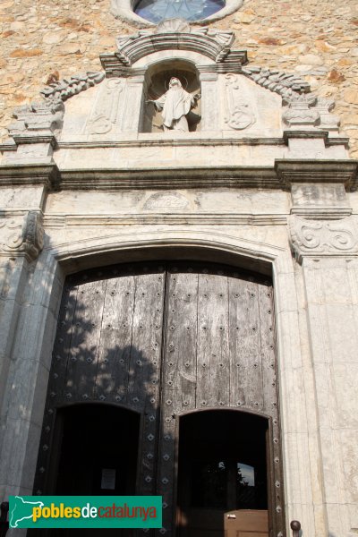Castell d'Aro - Església de Santa Maria