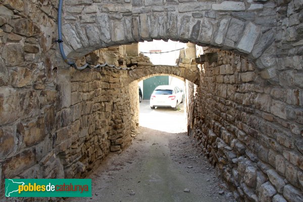 Les Oluges - Arcs del carrer Balaguer