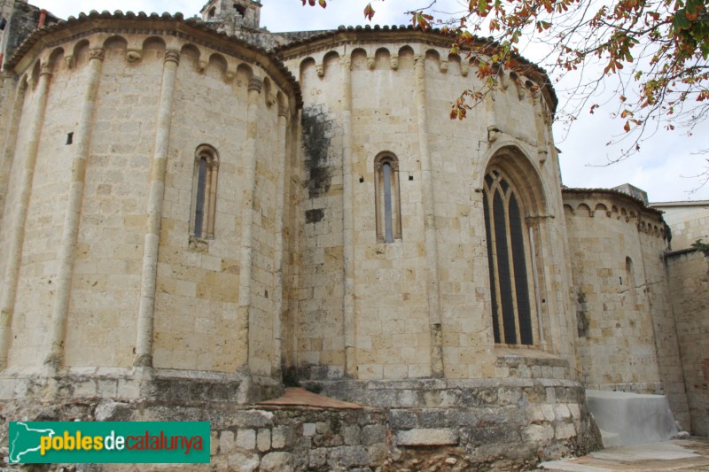 Sant Cugat del Vallès - Absis del monestir