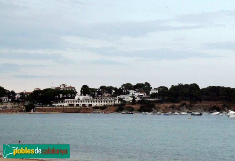 S'Agaró - Hostal la Gavina, des de Sant Pol (Foto: Albert Esteves, 2014) S'Agaró - Hostal la Gavina, des de Sant Pol