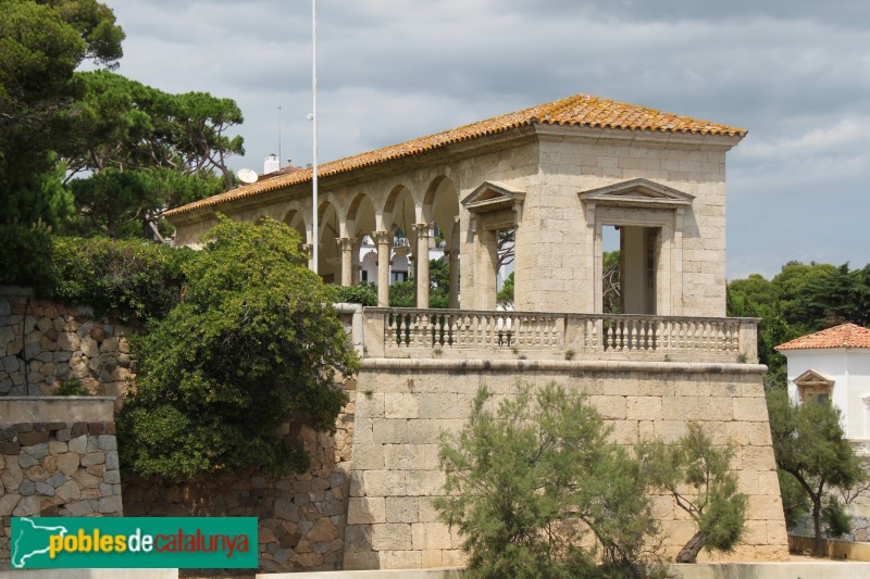 S'Agaró - Loggia de Senya Blanca (Foto: Albert Esteves, 2014) S'Agaró - Loggia de Senya Blanca