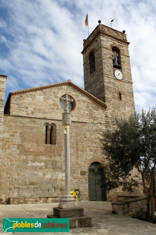 Sant Guim de la Plana - Església de Santa Maria (Foto: Albert Esteves, 2014) Sant Guim de la Plana - Església de Santa Maria