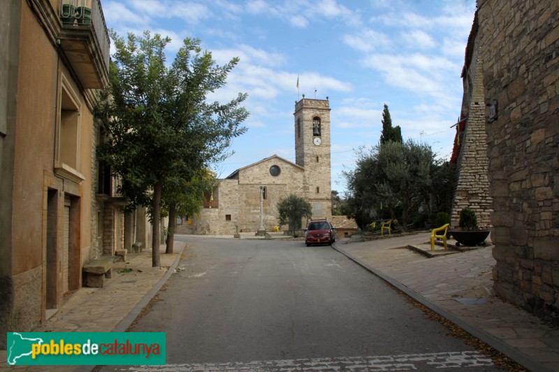 Sant Guim de la Plana - Església de Santa Maria (Foto: Albert Esteves, 2014) Sant Guim de la Plana - Església de Santa Maria
