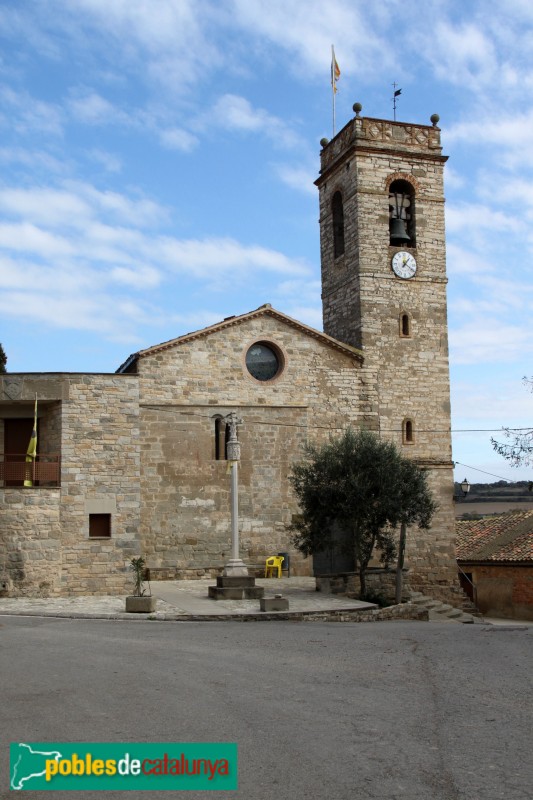 Sant Guim de la Plana - Església de Santa Maria (Foto: Albert Esteves, 2014) Sant Guim de la Plana - Església de Santa Maria