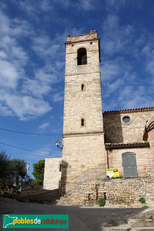 Sant Guim de la Plana - Església de Santa Maria (Foto: Albert Esteves, 2014) Sant Guim de la Plana - Església de Santa Maria