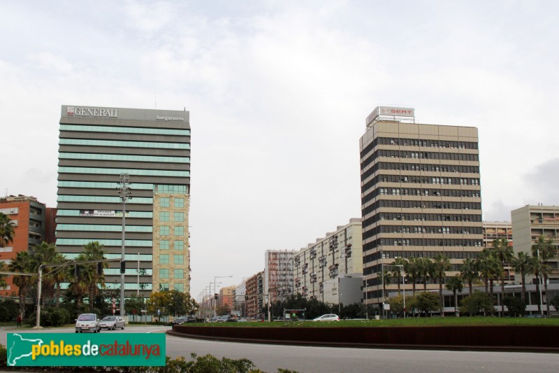 Barcelona - Edifici Generali i Torre Seat